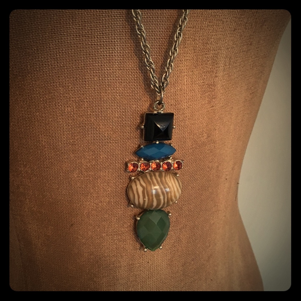 Anthropologie Long Pendant Necklace